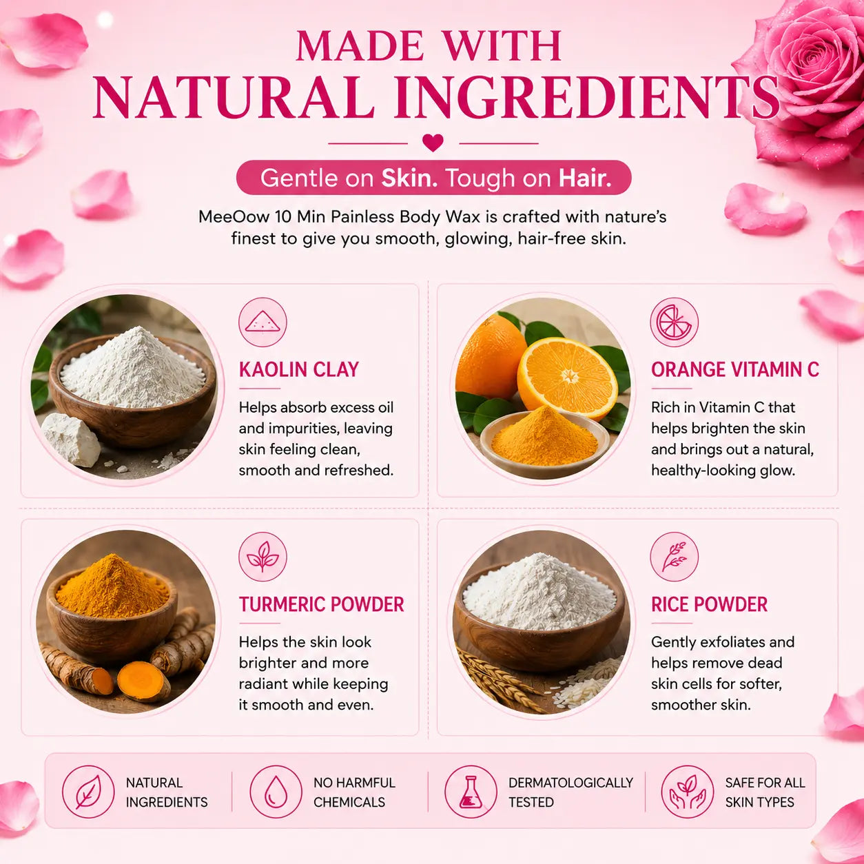 MEE OOW™ PREMIUM QUALITY PAINLESS HAIR REMOVAL POWDER