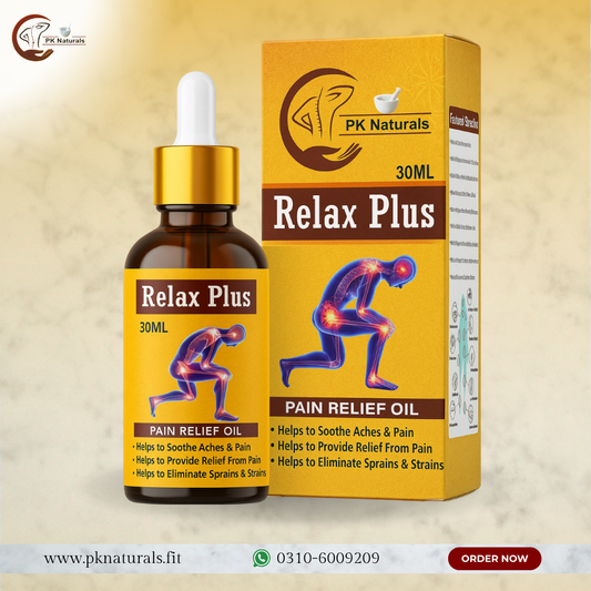 RelaxPlus Pain Relief Oil 30ML – Natural Relief for Joint & Muscle Pain