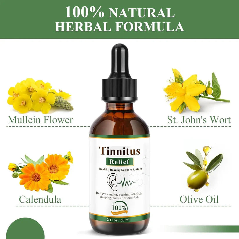 PREMIUM QUALITY TINNITUS RELIEF EAR DROPS