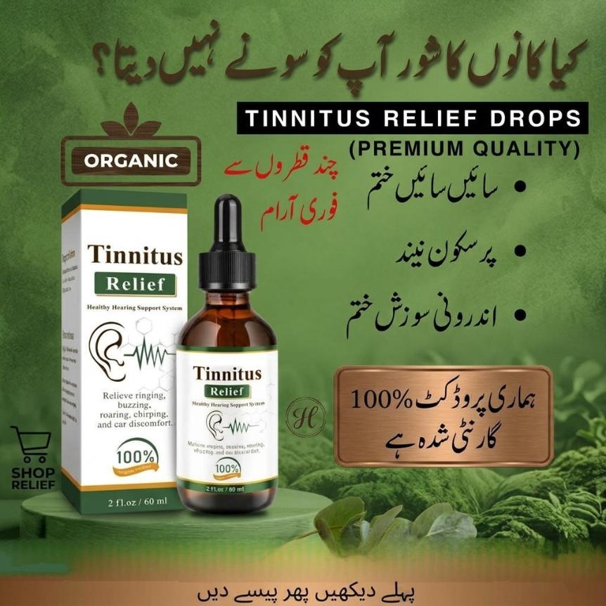 PREMIUM QUALITY TINNITUS RELIEF EAR DROPS
