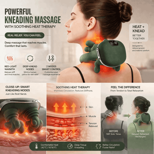 PREMIUM QUALITY NECK & SHOULDER MASSAGER
