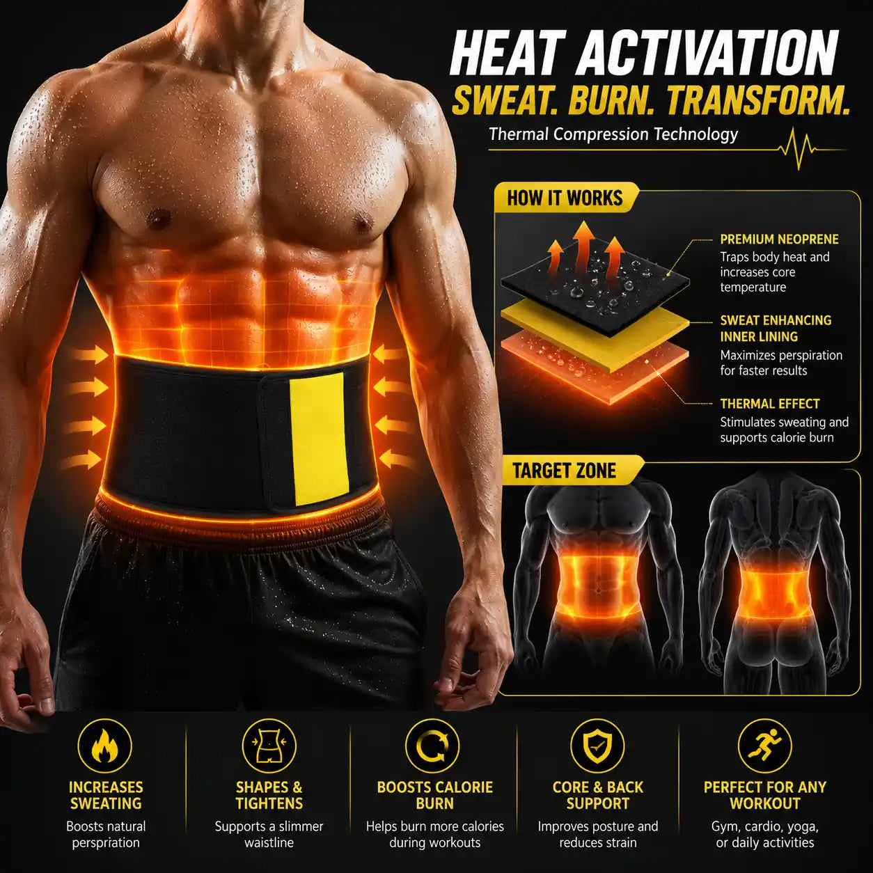 PREMIUM QUALITY BELLY BURN PRO (IMPORTED)