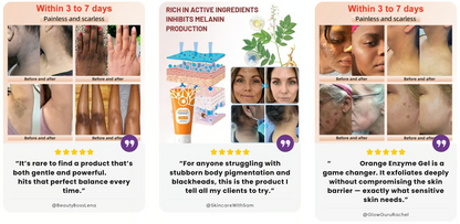 Orange Glow Exfoliating Gel –Buy 1 Get 1 Free