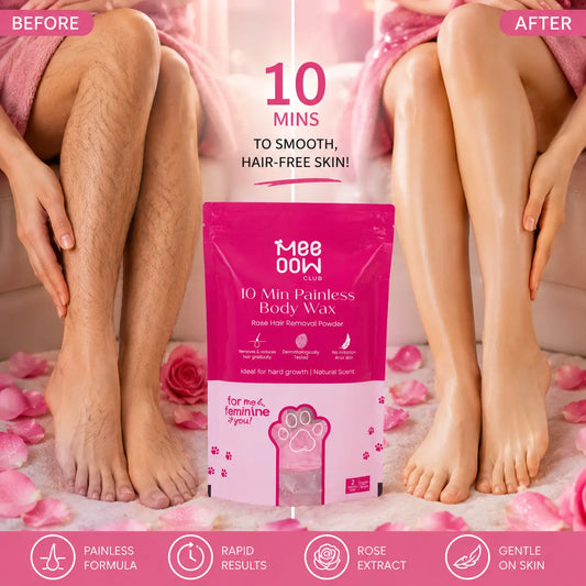 MEE OOW™ PREMIUM QUALITY PAINLESS HAIR REMOVAL POWDER